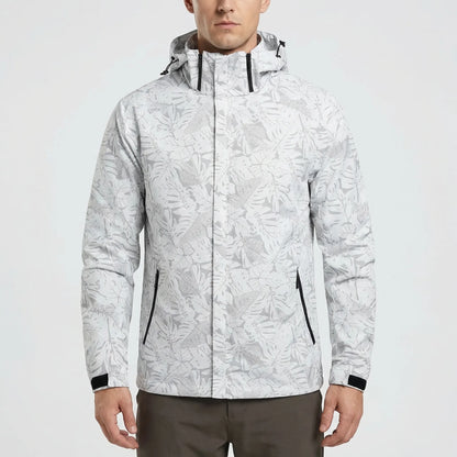 Windbreaker Mit Durchgehendem Reißverschluss Und Kapuze -  Stormvel