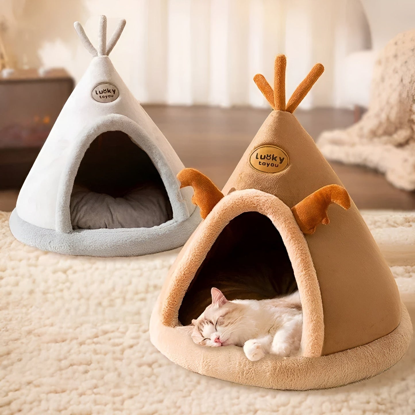 Kuscheltent für Haustiere – PurrPalace