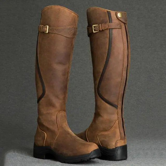Orthopädische Stiefel mit Schnallendetails - Elena