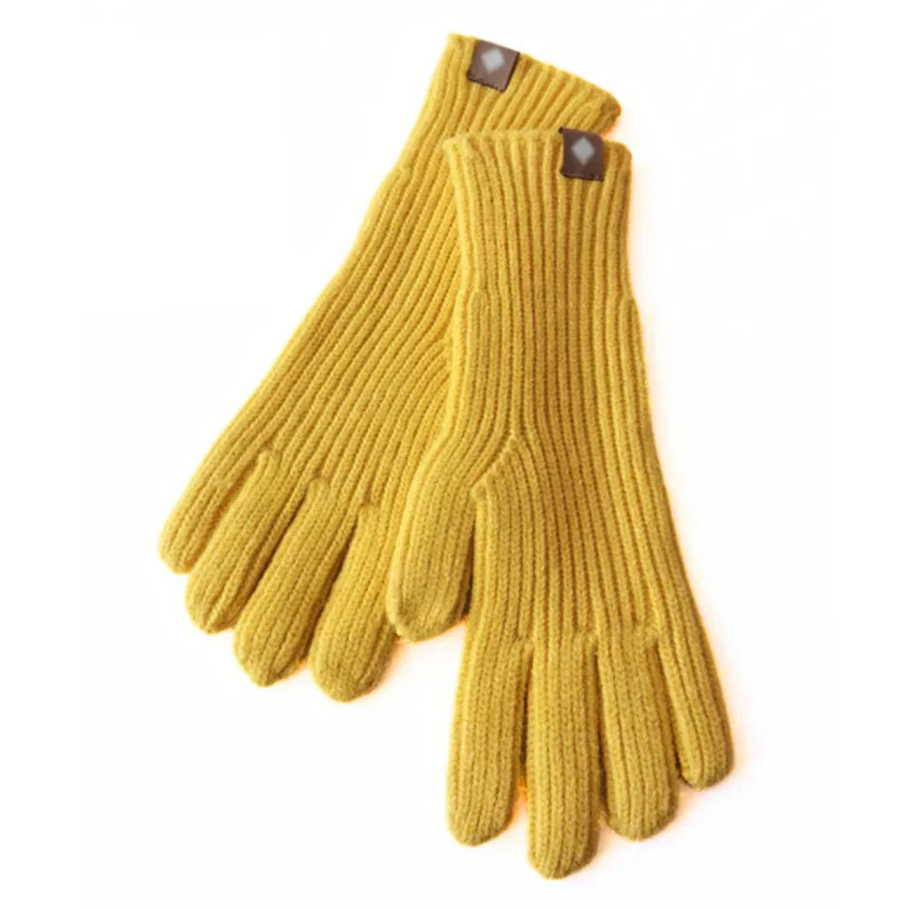 Casual Gestrickte Damenhandschuhe - Elena