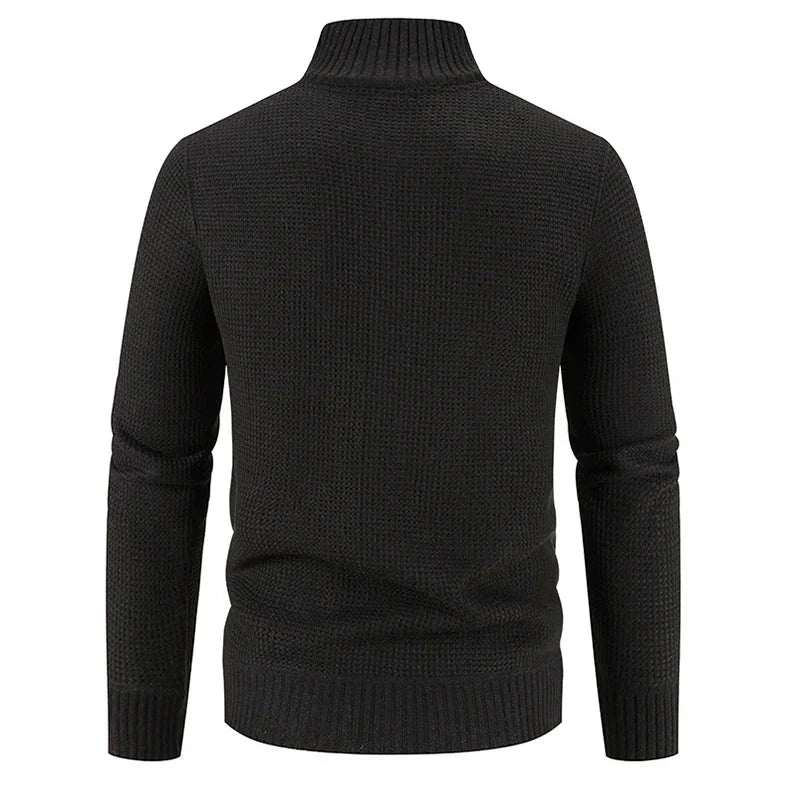 Zip-Up Stand Collar Men's Jacket - Felipe
