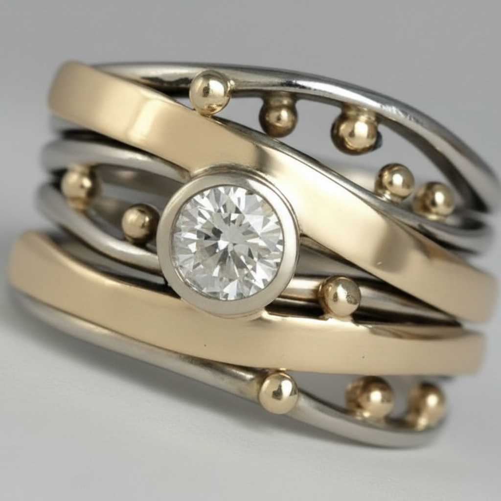 Zirkonia Akzent - VintageGlow