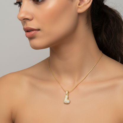 Zirkonia Anhängerkette - StarNecklace