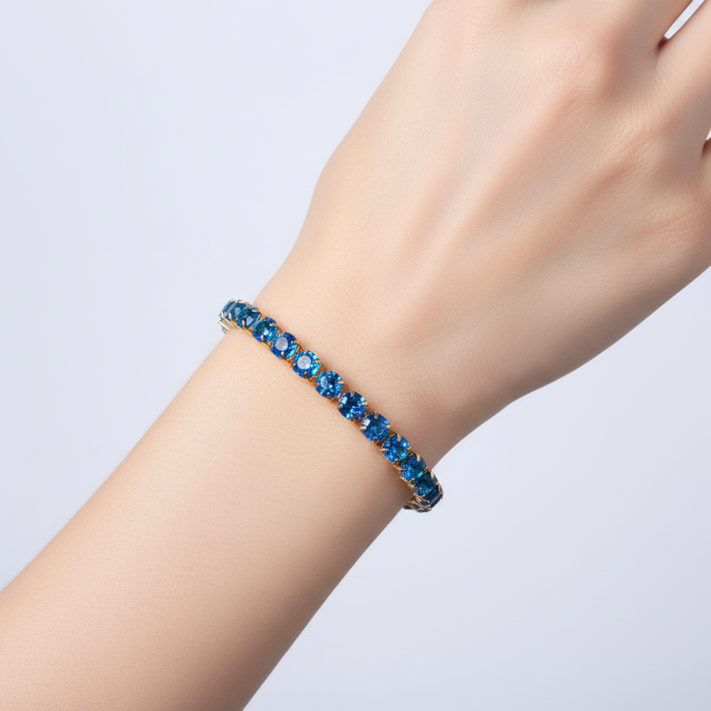 Zirkonia Kettenarmband - DivaLink