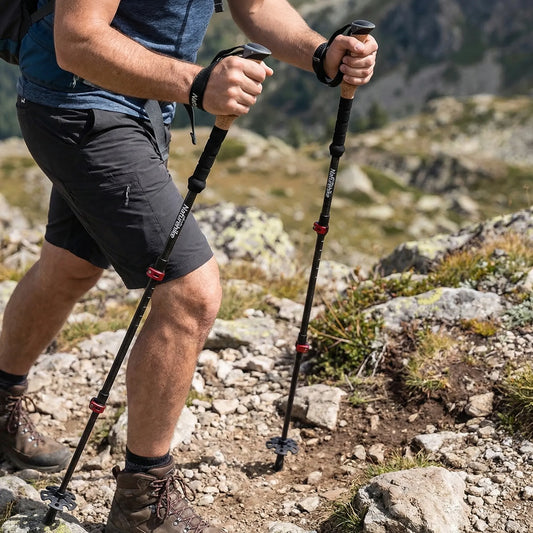 Zusammenklappbares Teleskop-Trekkingstöcke-Set -  Summastride