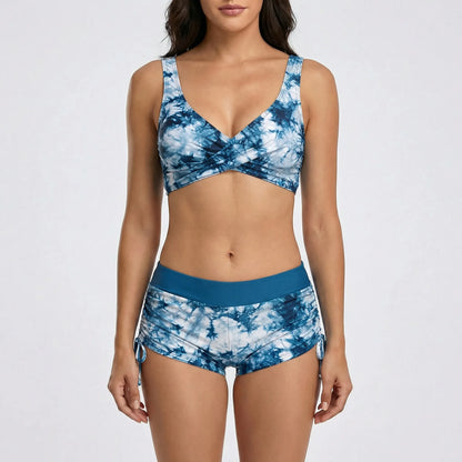 Zweiteilig Figurbetontes Bikini Set - Chiara