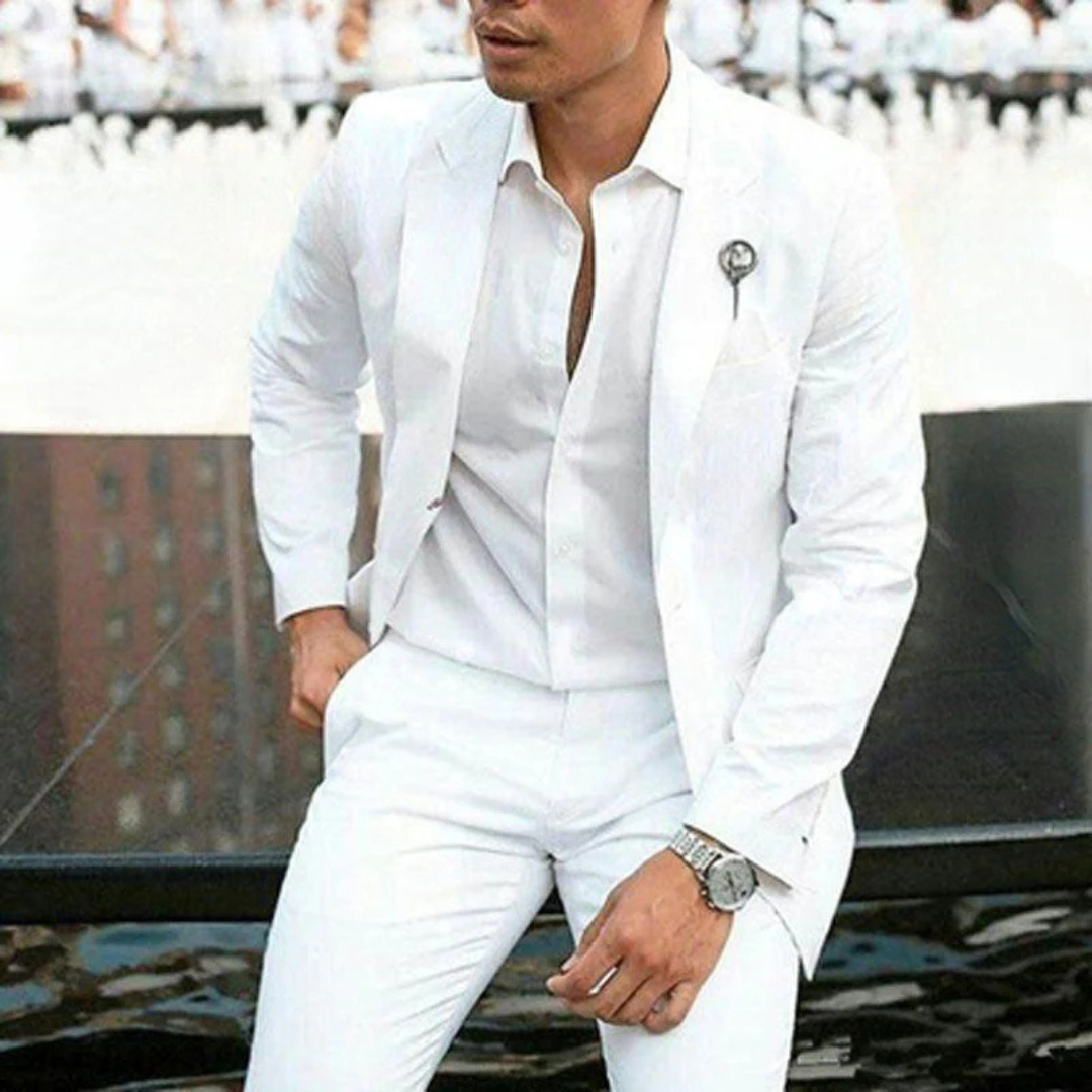 Zweiteiliger Slim-Fit-Anzug - Francesco