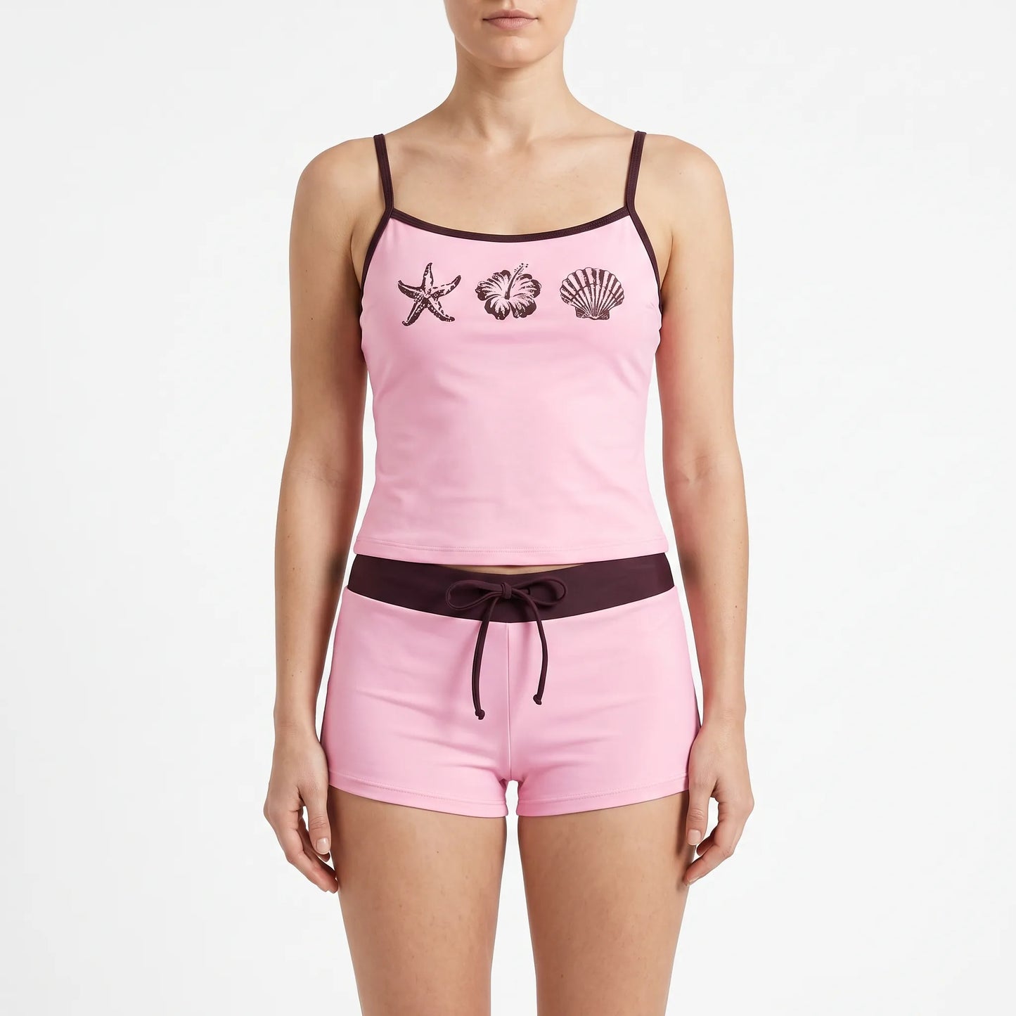 Zweiteiliges Bikini Damen Set Mit Kontrasten - Alexandra
