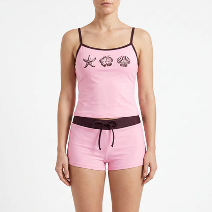 Zweiteiliges Bikini Damen Set Mit Kontrasten - Alexandra