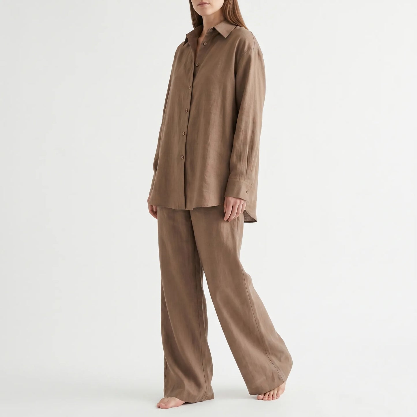 Zweiteiliges Hosen-Set Mit Lockerer Passform - Laxira