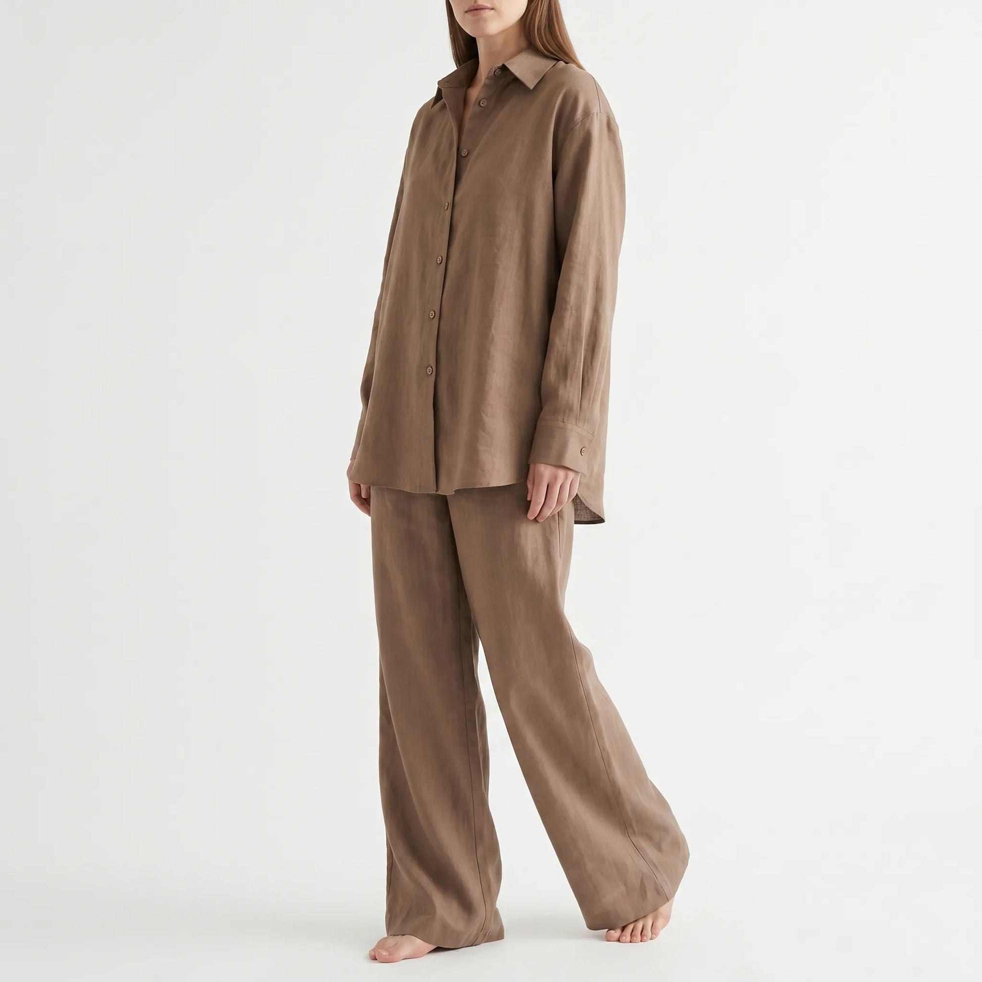 Zweiteiliges Hosen-Set Mit Lockerer Passform - Laxira
