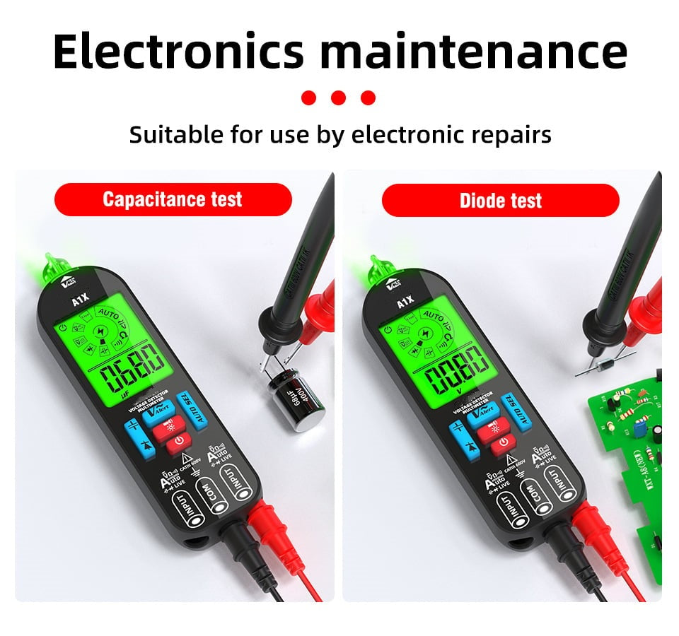 Intelligentes digitales Multimeter – Voltago A1X