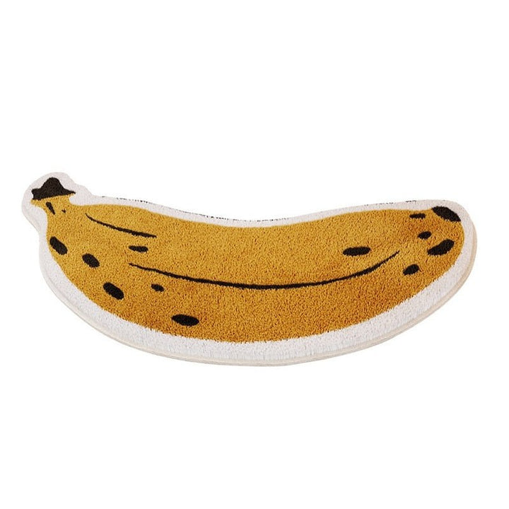 Anti-Rutsch-Badmatt mit Bananen- oder Auberginen-Design - ZestPad