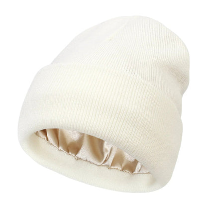 Wintermütze mit Seidenfutter - Noor
