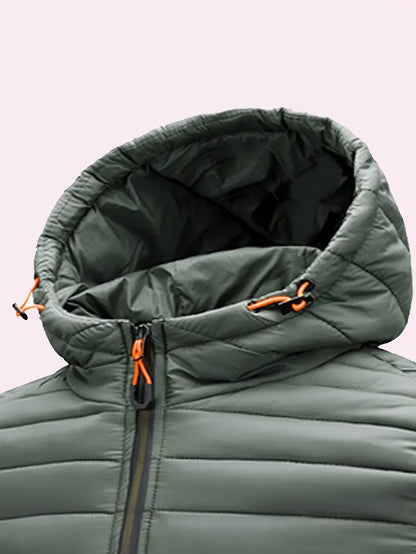 Damen Winter-Pufferjacke mit Kapuze – Arwen