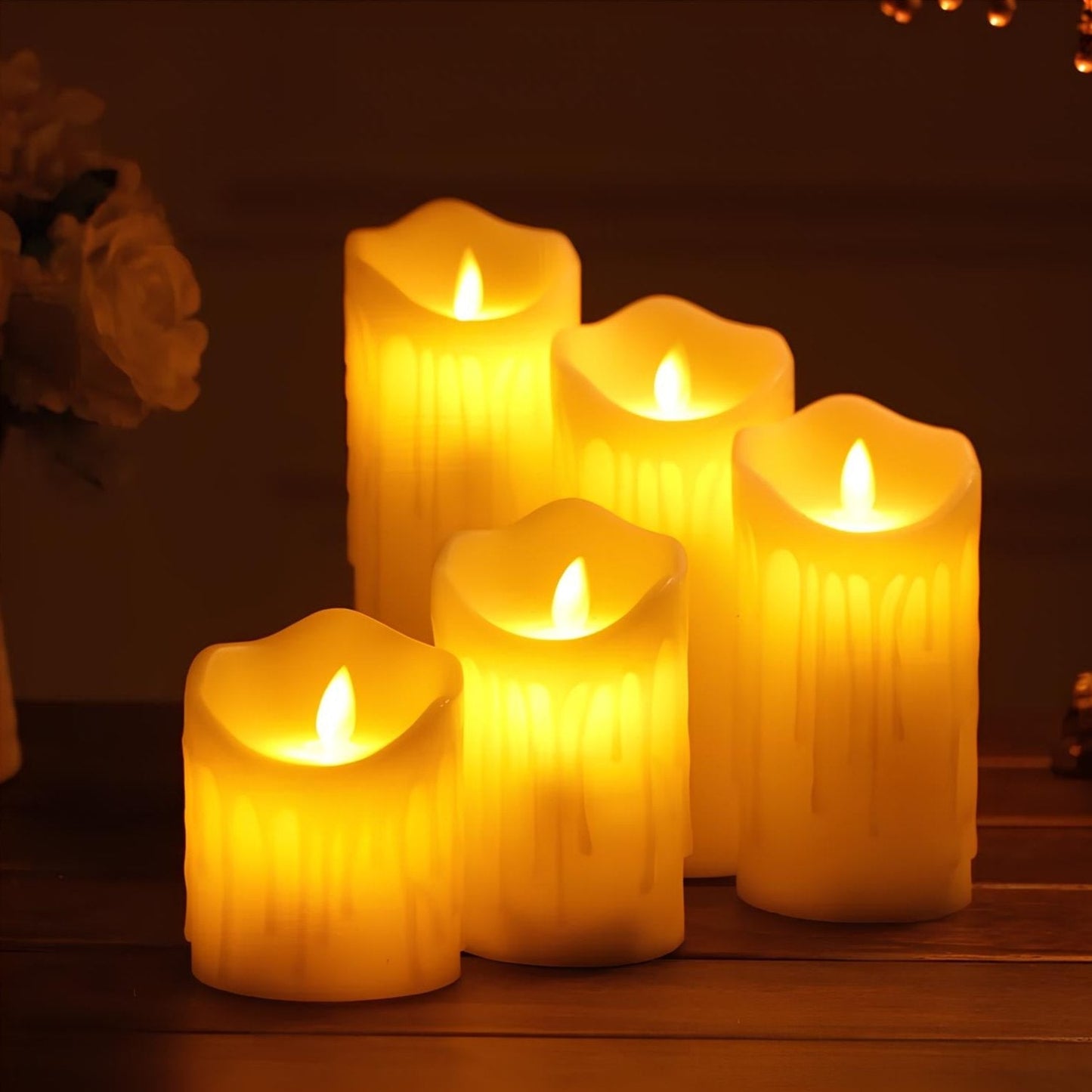 Stimmungsvolle LED-Kerzen - GlowFlicker