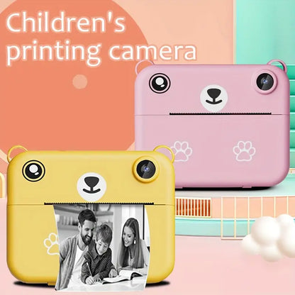 Sofortbildkamera für Kinder mit 1080p-Video, Druckfunktion & Zubehör