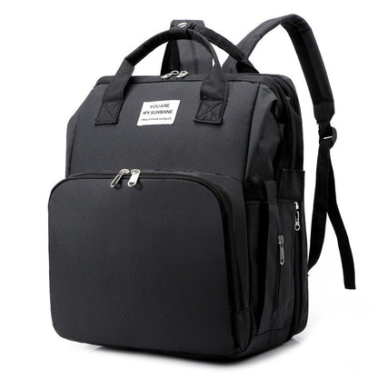 Tragbares Babybett und Wickeltasche – Multifunktionaler Reise-Rucksack