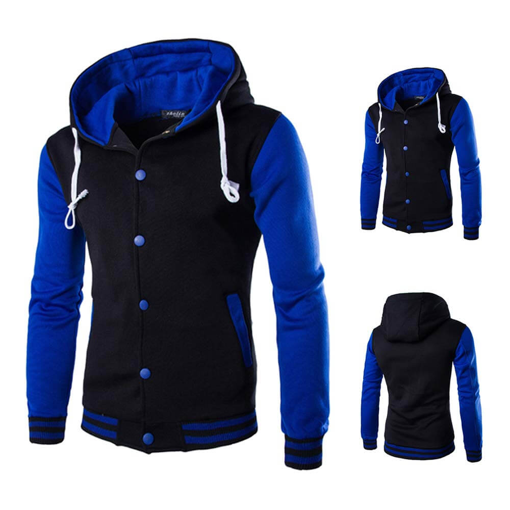 Herren-Baseball-Hoodie im Varsity-Stil – Herbstedition Kevin