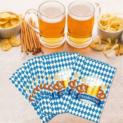 Papier Servietten (120 Stück) – WiesnServus Oktoberfest 2025