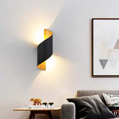 Moderne Spiral-LED-Wandleuchte - TwistLight