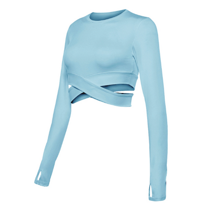Nahtloses Pilates & Yoga Top – Sophia