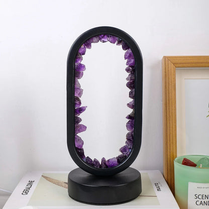 Handgemachte Amethystlampe - Serenith
