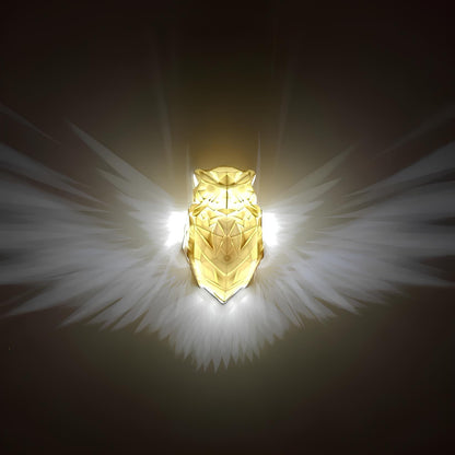 Beleuchtete Flügel Wandleuchte - LumaWings