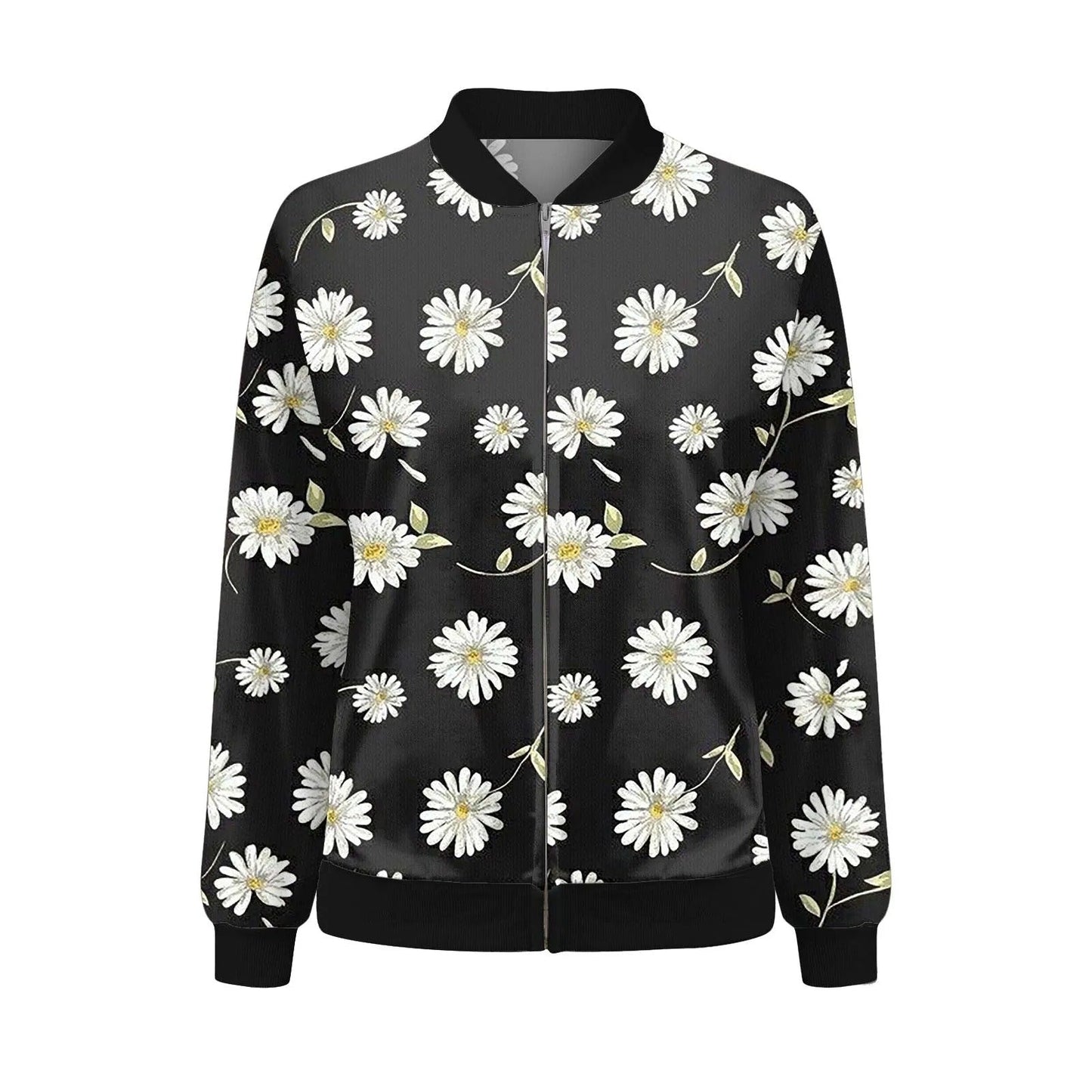 Damen Sommerjacke mit feinem Blumenmuster – Fiora