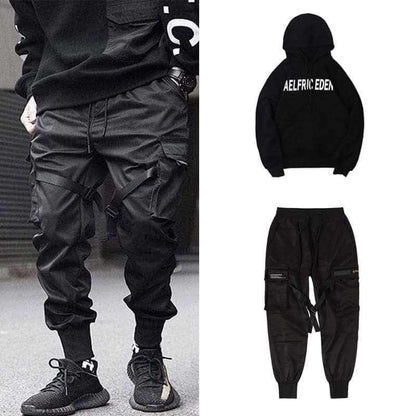 Multi-Pocket Hip-Hop Herren Cargo Hose – Dante