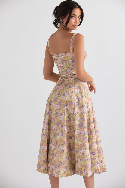 Büstier Sommerkleid mit Taillenkorrektor - Isabella