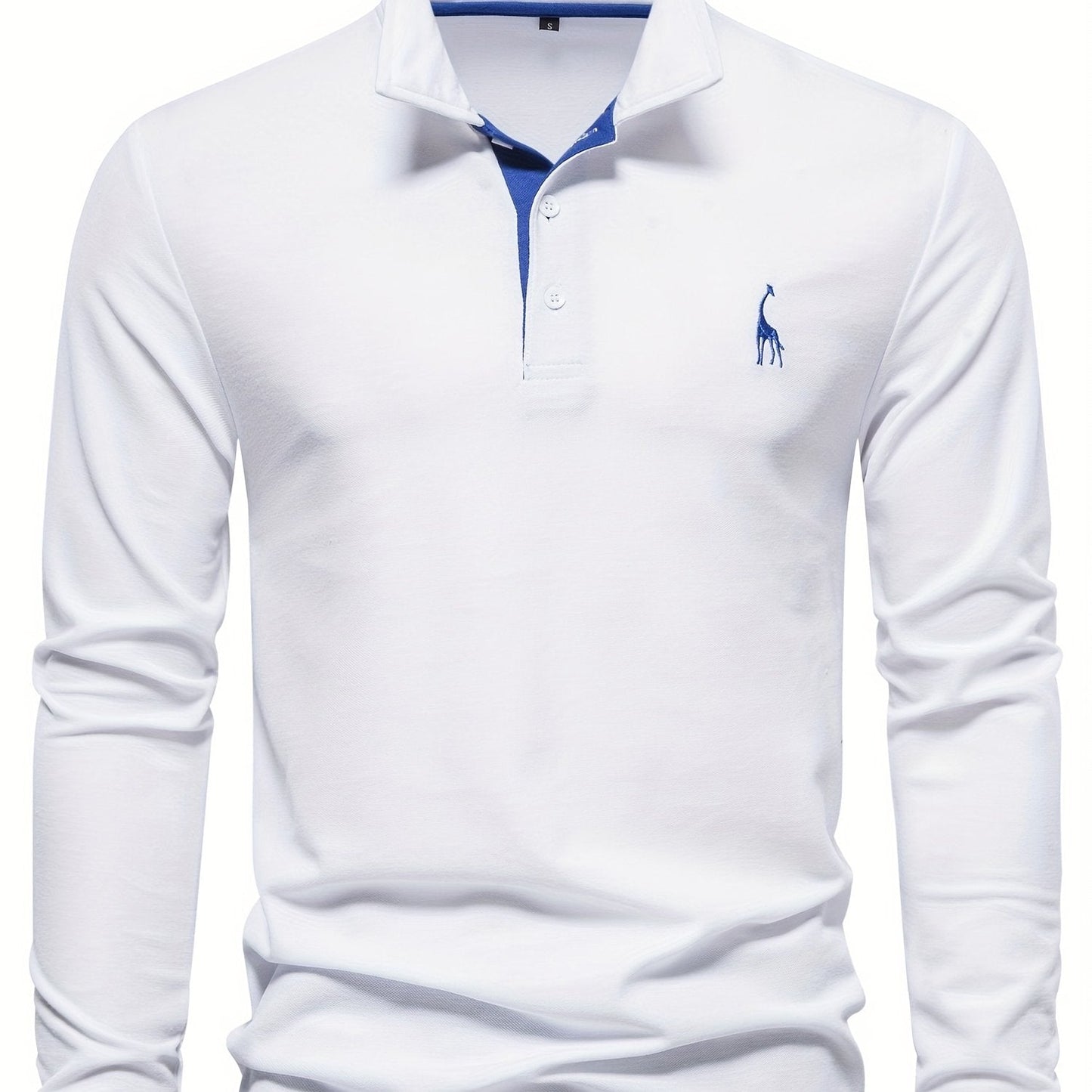 Bequeme Herren Polo mit langen Ärmeln