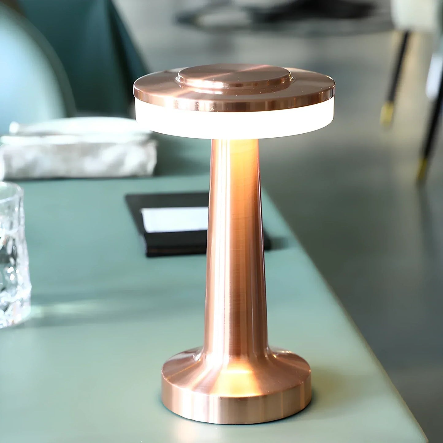 Drahtlose Retro Tischlampe - LumiBar