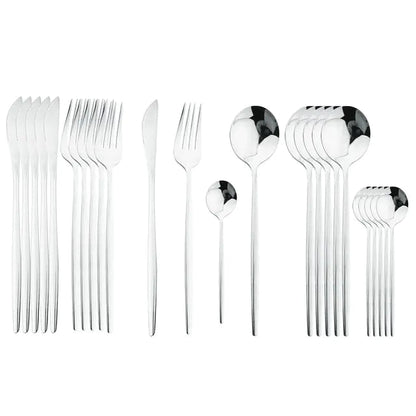 24-teiliges RVS Besteckset – Aurinox