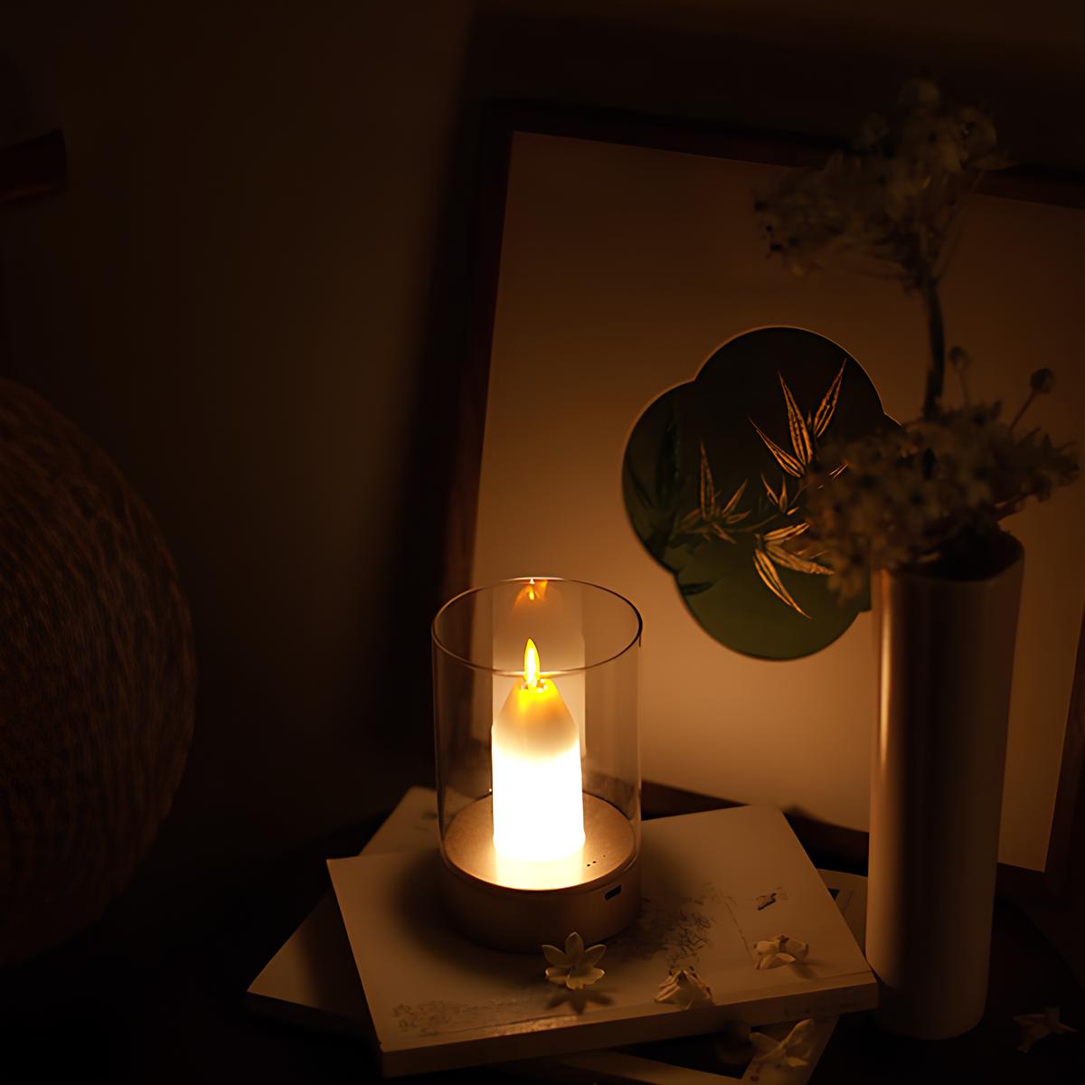 Drahtlose LED Kerzenlampe - LumiCandle