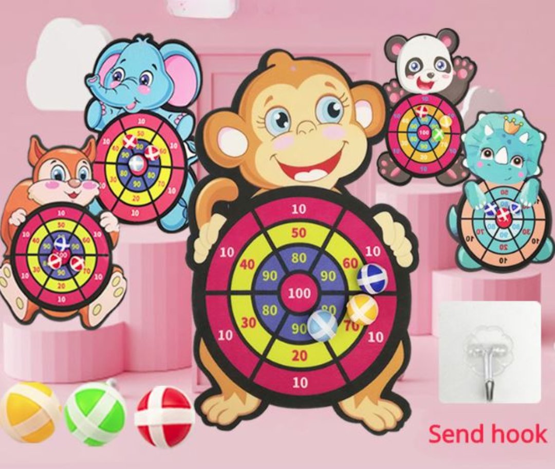 Lern-Dartspiel für Kinder – Spielspaß mit Lernfaktor (1+1 Gratis)