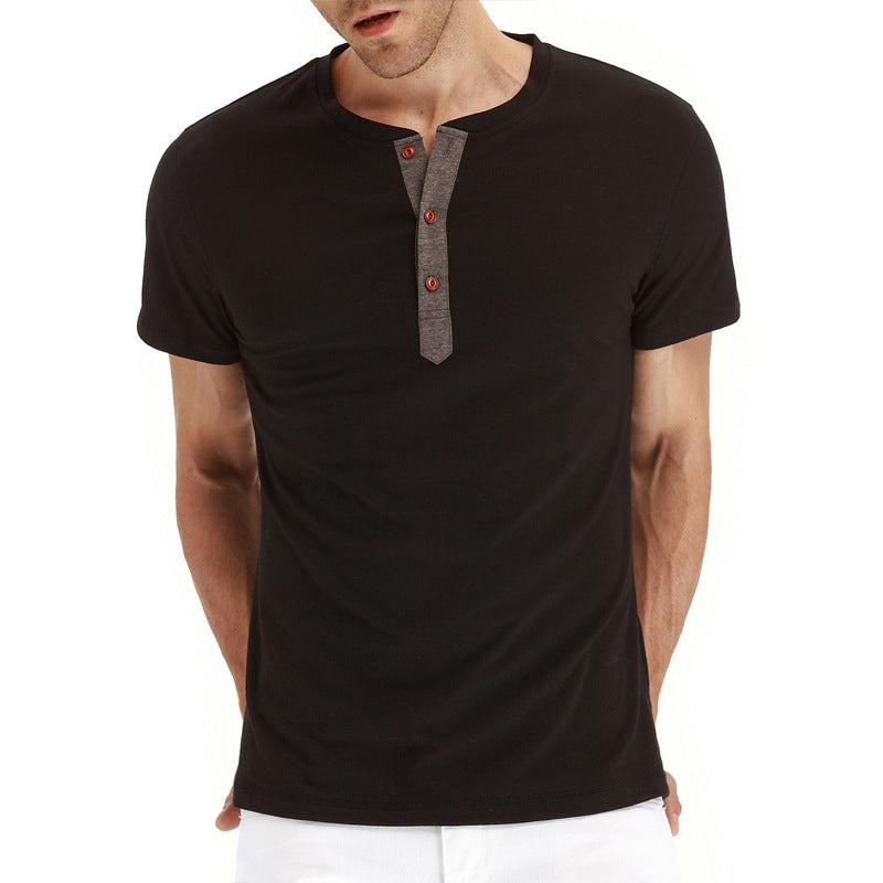 Sommerliches Baumwoll-Herren T-Shirt – Finn