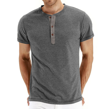 Sommerliches Baumwoll-Herren T-Shirt – Finn