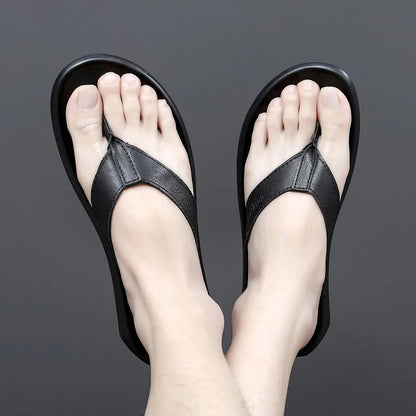 Bequeme & Stilvolle Herren Outdoor-Sommerslipper – Leano