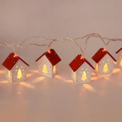Holz-Weihnachtshäuser mit LED-Beleuchtung – GlowHouse