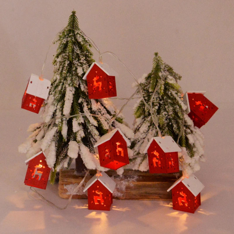 Holz-Weihnachtshäuser mit LED-Beleuchtung – GlowHouse