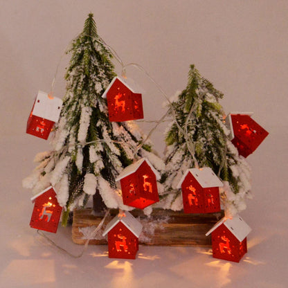 Holz-Weihnachtshäuser mit LED-Beleuchtung – GlowHouse