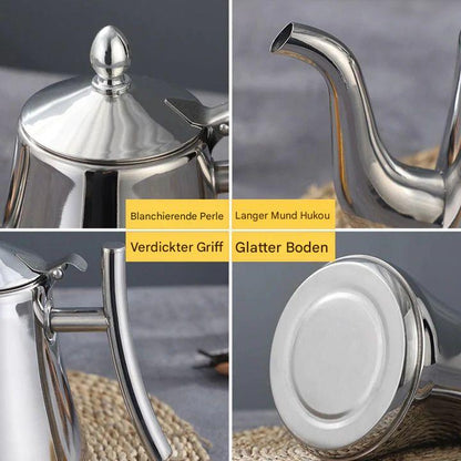 Induktions-Wasserkocher aus Edelstahl mit Filter - AquaSteel