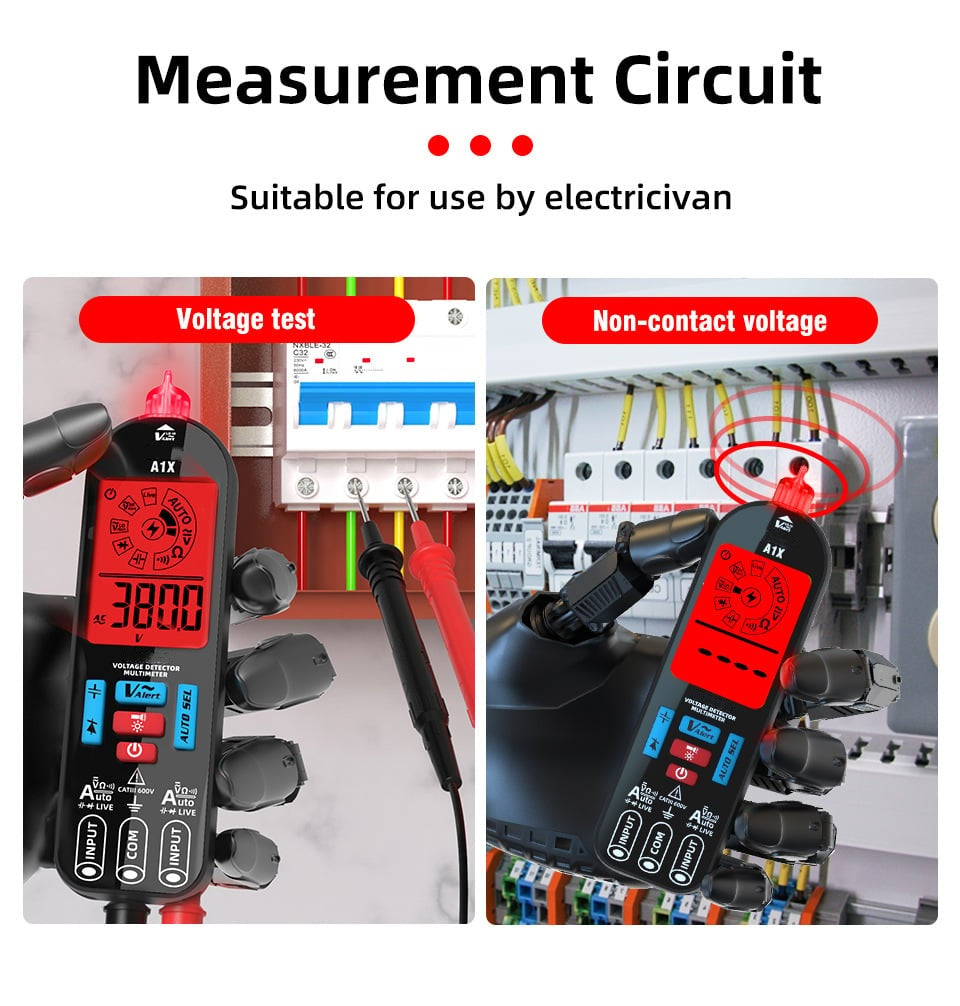 Intelligentes digitales Multimeter – Voltago A1X