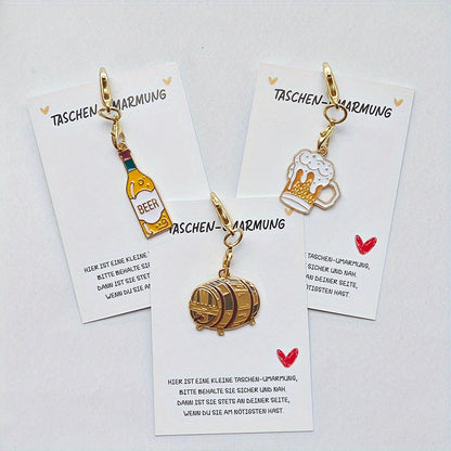 Oktoberfest Schlüsselanhänger 3 Sets (je 5 Stück) – BierCharms Oktoberfest 2025
