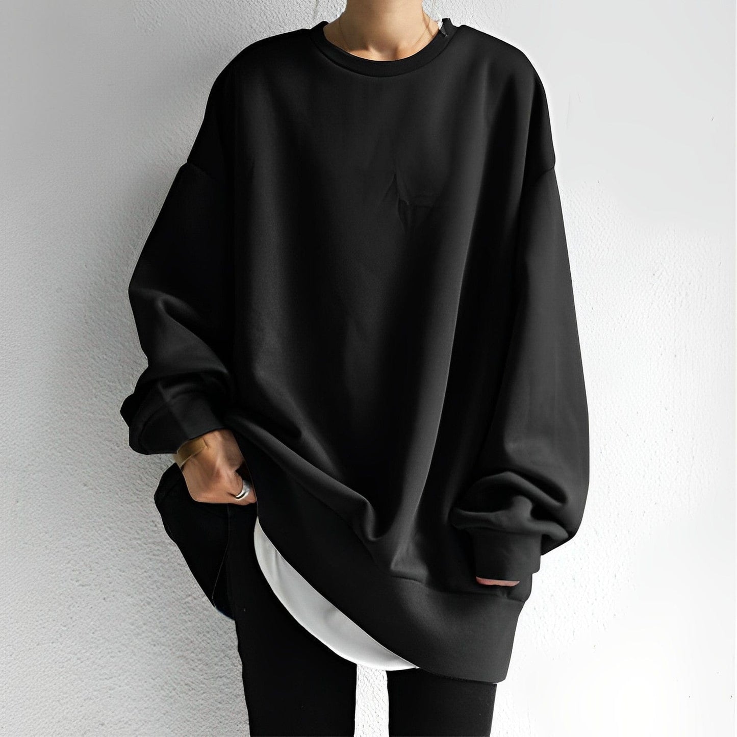 Oversized Designer-Pullover – Jamila Herbstedition