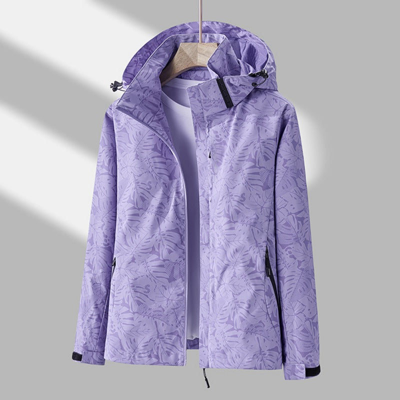 Wasser- und winddichte Damenjacke mit Kapuze – Yara