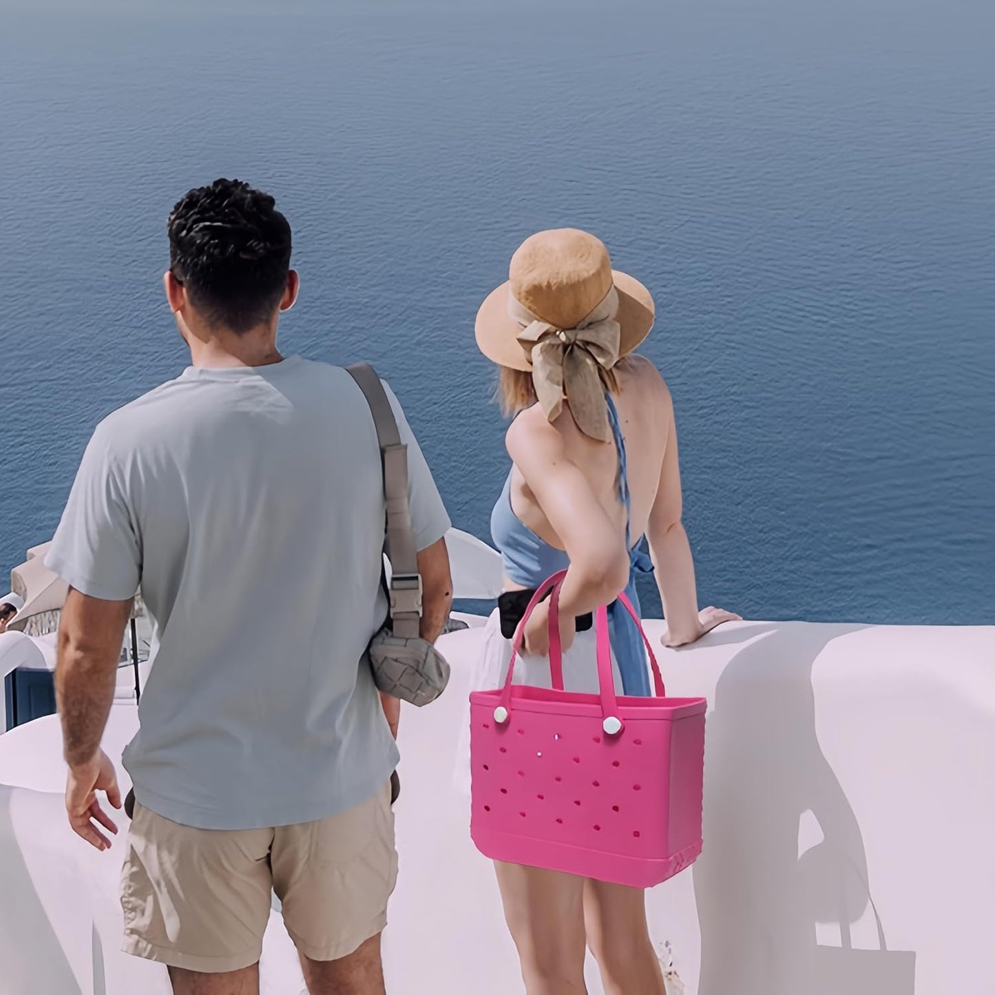 Waschbare EVA-Strandtasche mit Belüftungsöffnungen