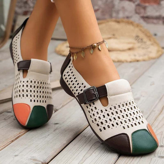 Luftige Damen Sandalen mit Schnalle – Zoë