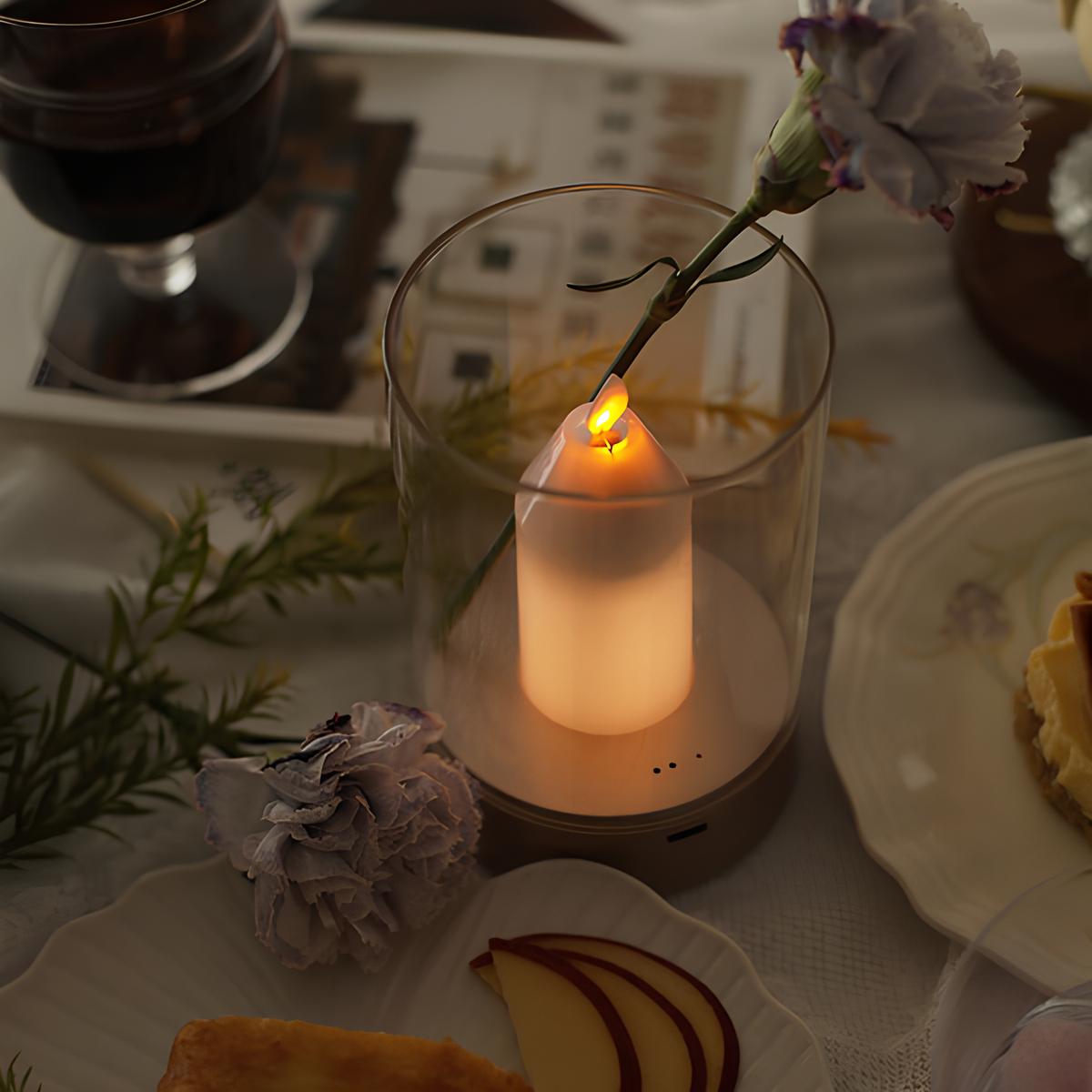 Drahtlose LED Kerzenlampe - LumiCandle